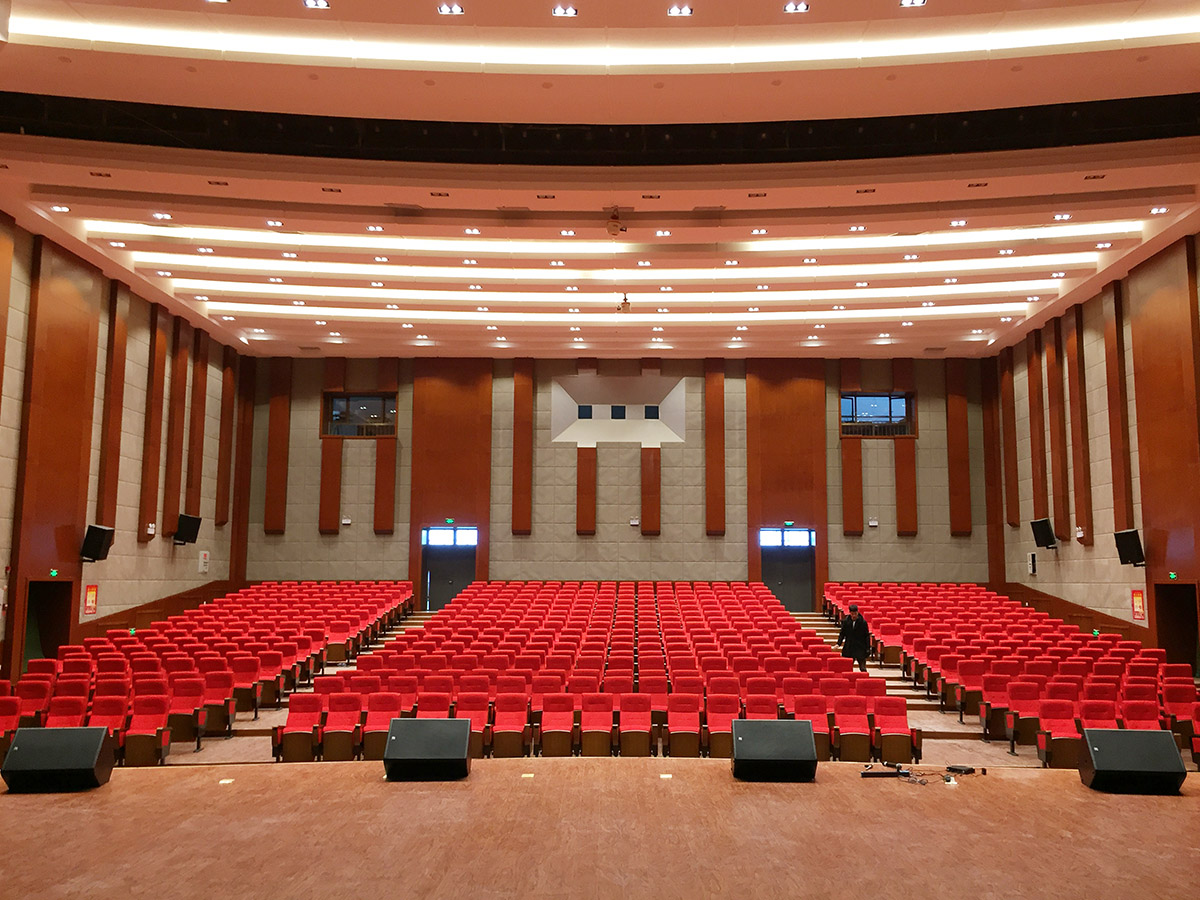 锐丰智能为新疆某部队礼堂提供优质扩声服务