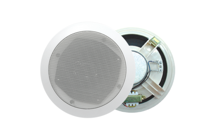 喷塑钢网吸顶喇叭  609